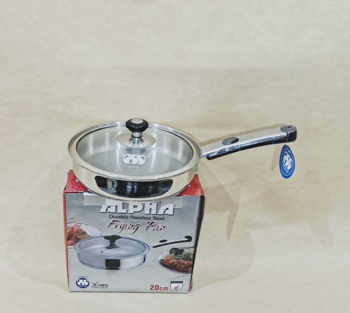 Alpha Stainless Steel Frypan