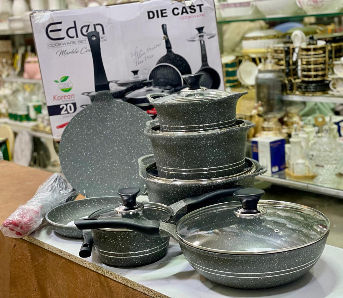 Eden Die Cast Non Stick Set