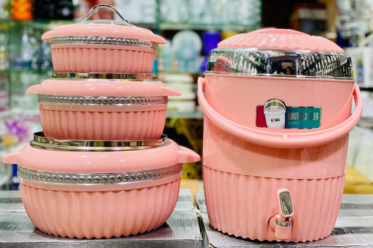 Arizona Glass Cover Cooler Hotpot Set