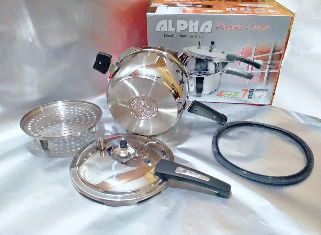 Alpha Stainless Steel Pressure cooker
